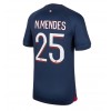 Paris Saint-Germain Nuno Mendes #25 Heimtrikot 2023-24 Kurzarm